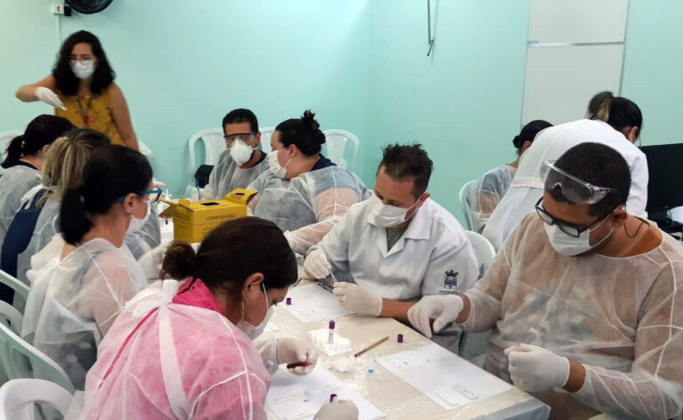 Prefeitura realiza primeira capacitação em testes rápidos para HIV, sífilis e hepatites virais