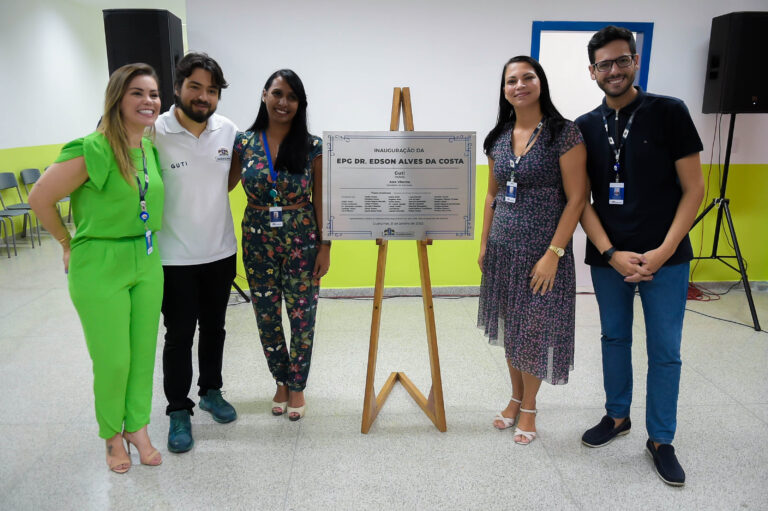 Prefeitura inaugura escola no Jardim Acácio para atender 225 alunos em tempo integral