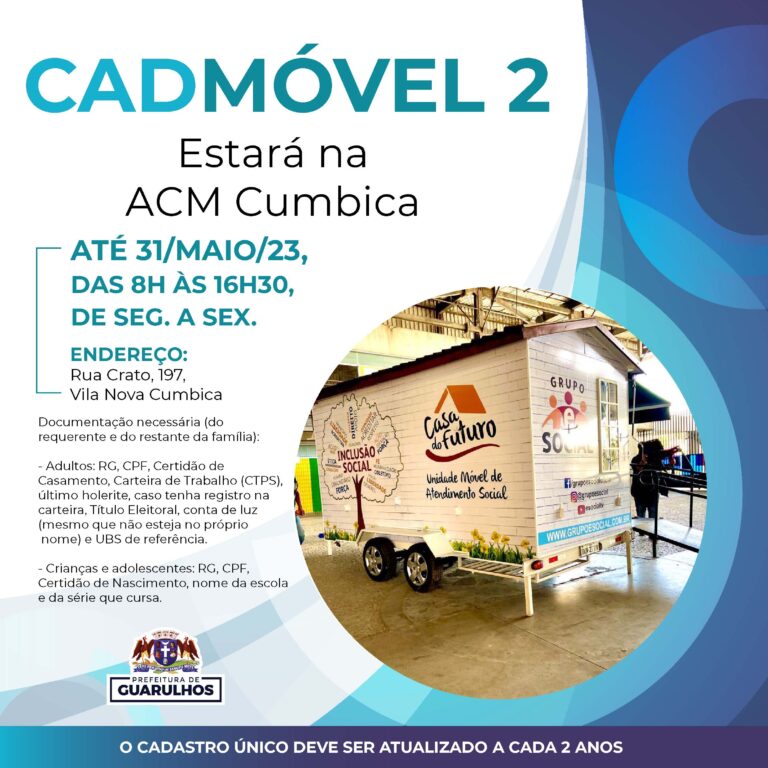 CadMóvel atenderá na ACM Cumbica até 31 de maio