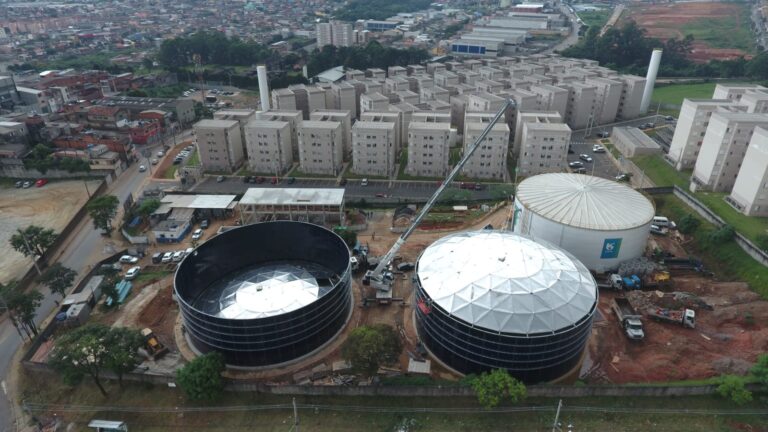 Reservatórios que beneficiarão 200 mil pessoas em Guarulhos estão em fase final de construção
