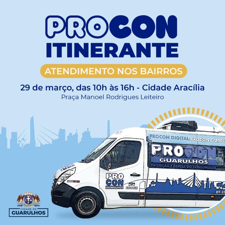 Cidade Aracília recebe atendimento da unidade móvel do Procon na quarta-feira