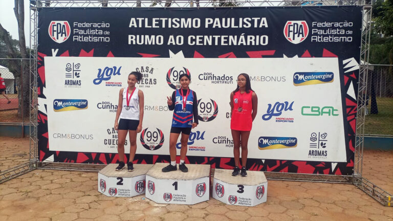 Atleta de Guarulhos se destaca na Copa Futuro de Atletismo