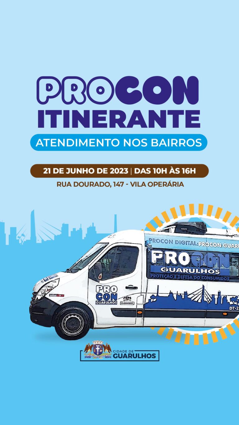 Vila Operária recebe a unidade móvel do Procon nesta quarta-feira