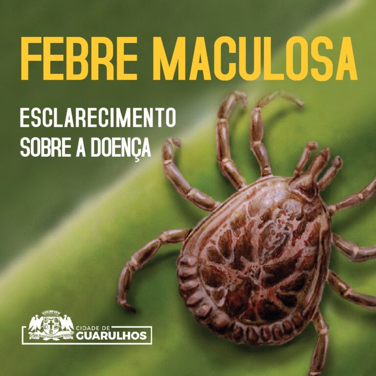 Prefeitura monitora a febre maculosa e esclarece que não há casos da doença em Guarulhos