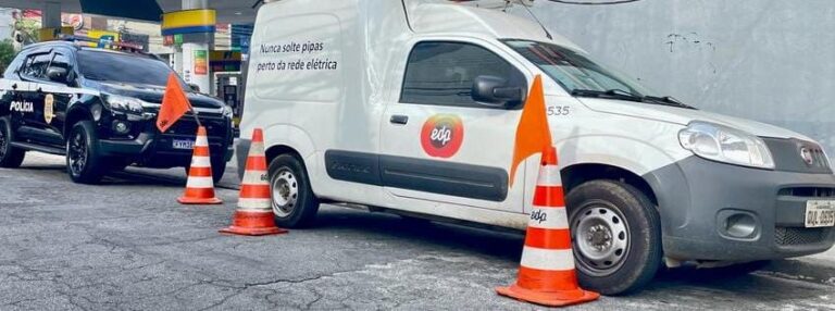 Ação da Polícia Civil e da EDP flagra furto de energia elétrica em posto de combustíveis no centro de Guarulhos