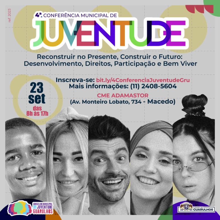 Guarulhos promove a 4ª Conferência Municipal de Juventude neste sábado
