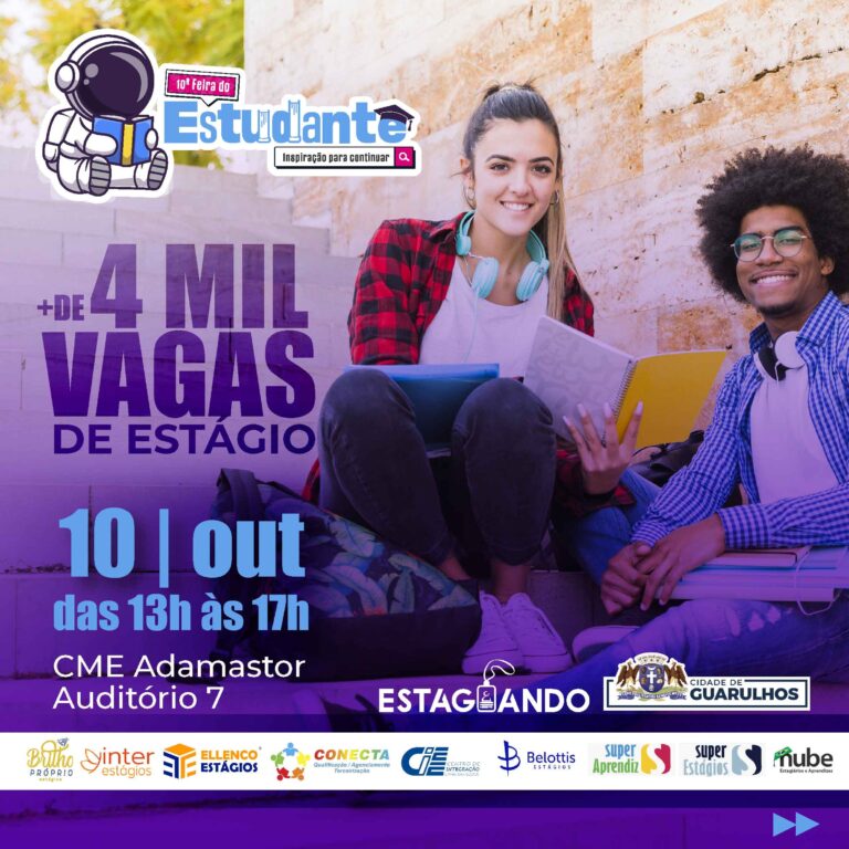 Feira do Estudante de Guarulhos terá mutirão de estágio com mais de 4 mil vagas