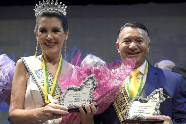 Guarulhos elege Miss e Mister Melhor Idade 2023 em noite de gala no Adamastor