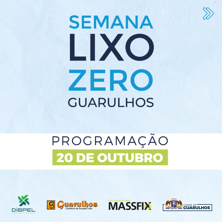 Semana Lixo Zero Guarulhos terá 57 atividades de educação ambiental