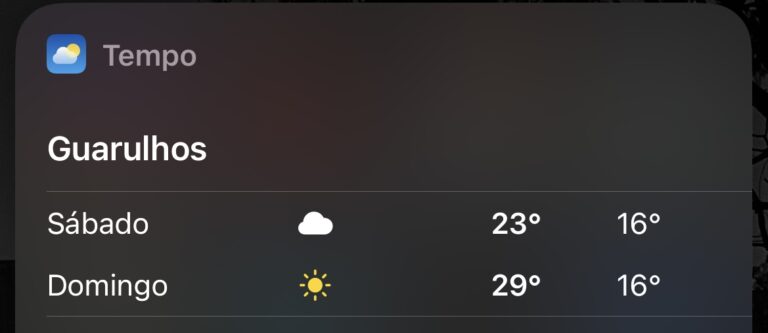 Fim de semana será nublado com máxima de 29°C em Guarulhos