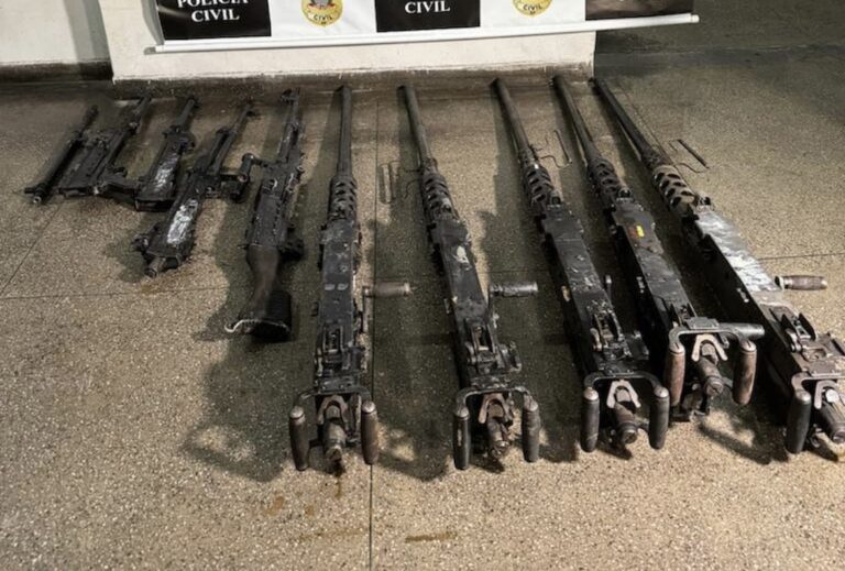 Polícia Civil localiza mais nove armas furtadas de quartel do Exército, diz Tarcísio