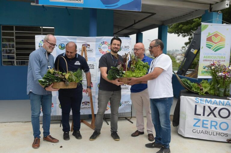 Casa Municipal de Agricultura Urbana e Familiar é inaugurada em Cumbica