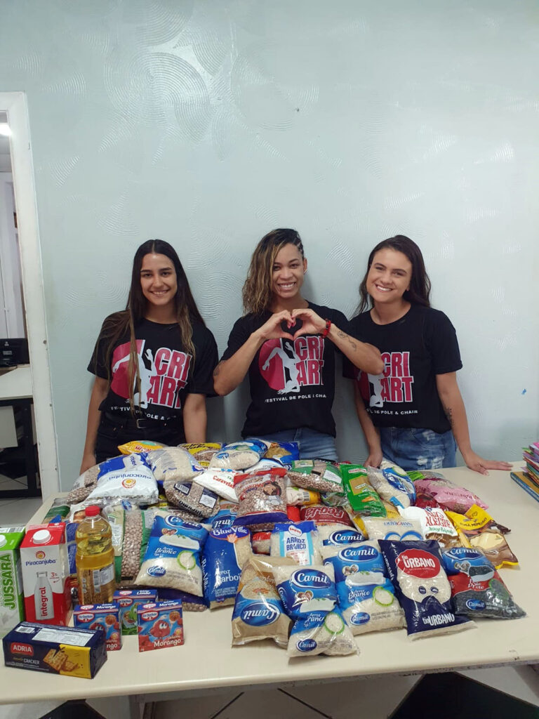 Fundo Social recebe doação de 328 quilos de alimentos não perecíveis