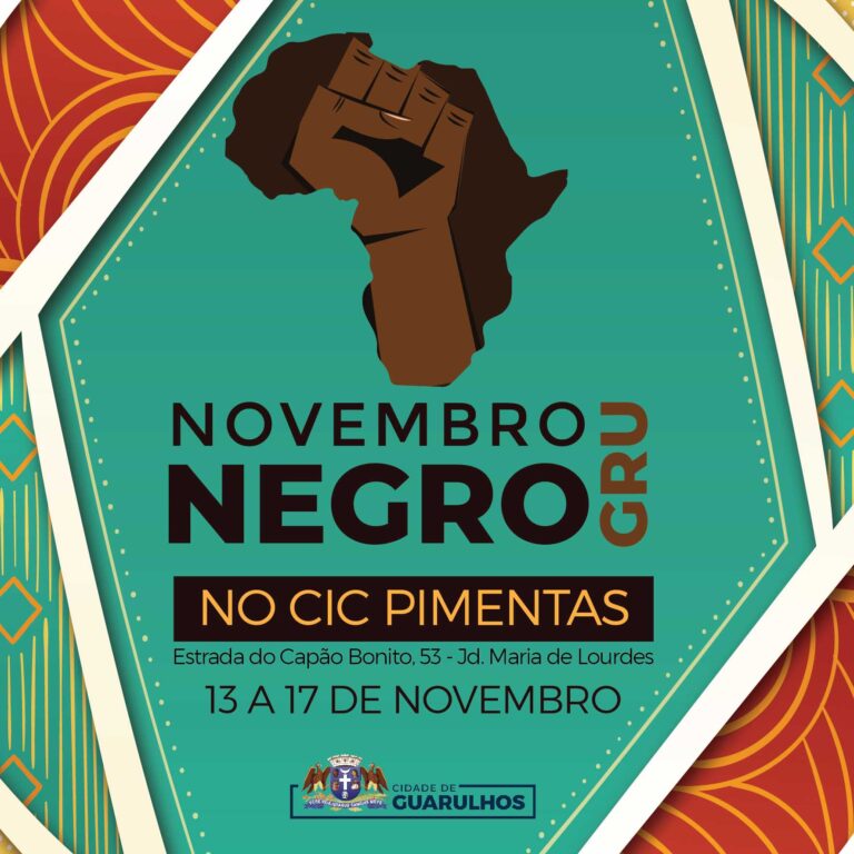 Novembro Negro tem atividades no CIC Pimentas a partir de segunda-feira
