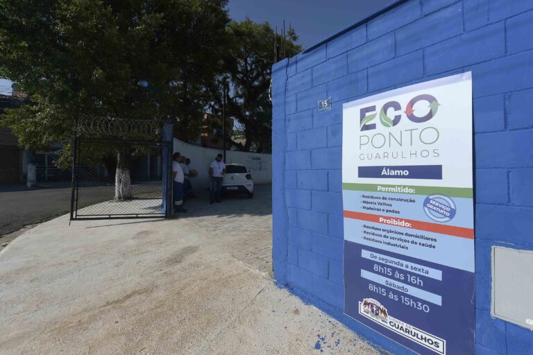 Prefeitura inaugura, no Jardim Álamo, o 31º Ecoponto de Guarulhos