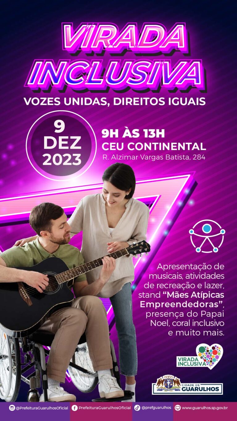 Sábado é dia de Virada Inclusiva no CEU Continental