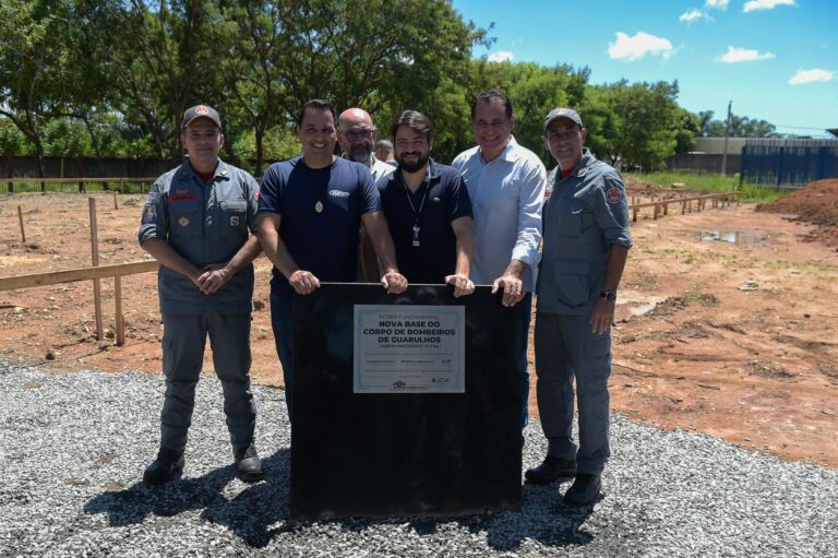 Prefeitura inicia obras da nova base do Corpo de Bombeiros no Jardim Presidente Dutra