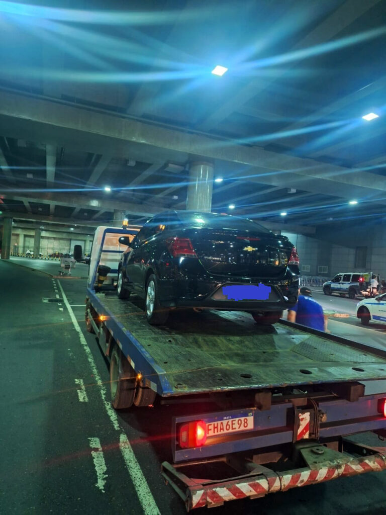 GCM apreende 80 veículos por transporte clandestino de passageiros no aeroporto de Guarulhos em 2023