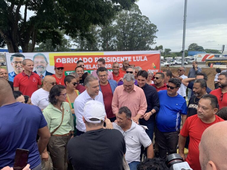 Ministros visitam obras do aeromóvel e do Trevo de Bonsucesso em Guarulhos