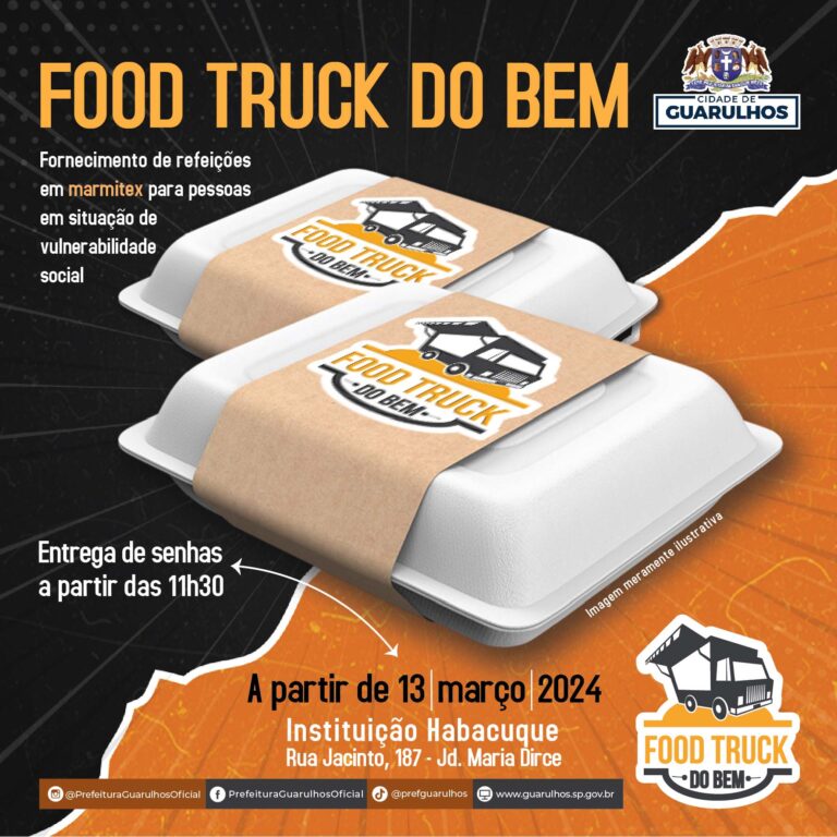Programa de distribuição gratuita de marmitas chega ao Jardim Maria Dirce na próxima quarta-feira