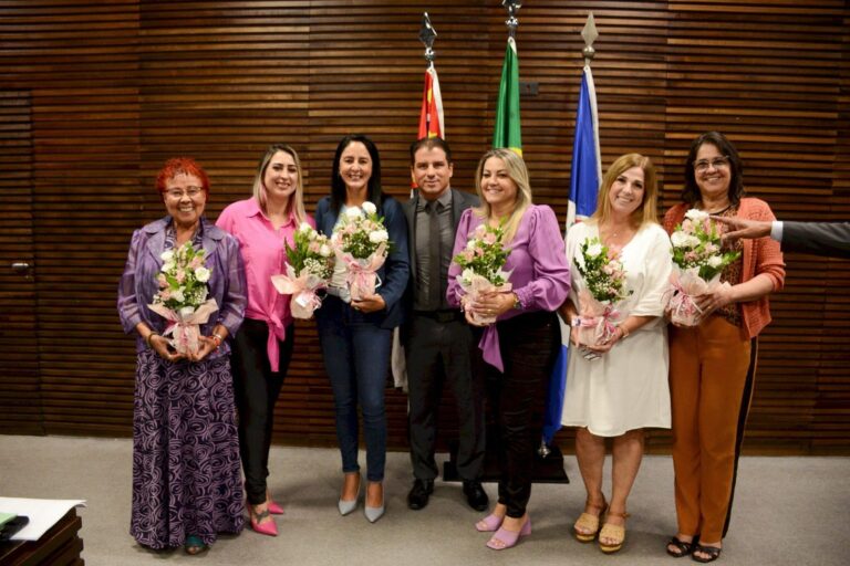 Vereadores votam 13 itens em sessão que homenageou o Dia Internacional da Mulher