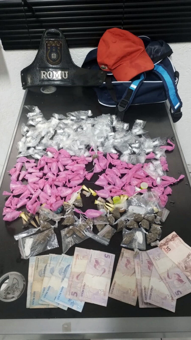 GCM prende homem por tráfico de entorpecentes no Jardim Acácio
