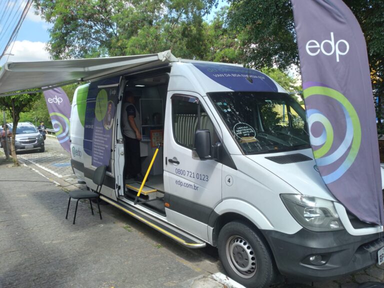 Vans da Boa Energia da EDP estarão nos bairros Vila Sadokin e Jardim Fortaleza para atendimentos