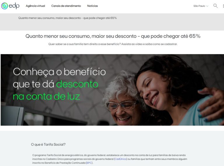 EDP cadastra mais de 20 mil novas famílias de Guarulhos no benefício da Tarifa Social de Energia Elétrica no primeiro semestre de 2024