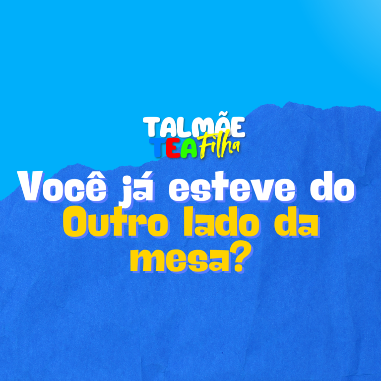 Você já esteve do outro lado da mesa?