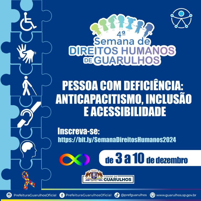 4ª Semana de Direitos Humanos de Guarulhos terá 70 atividades