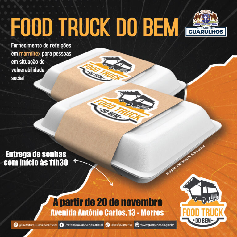 Programa de distribuição de marmitas gratuitas chega ao bairro Morros na próxima semana