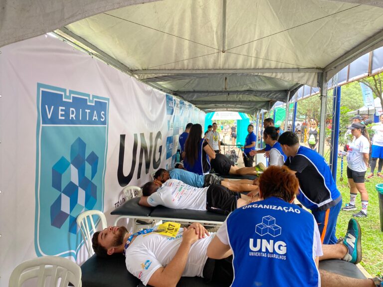 UNG oferta serviços fisioterapêuticos na corrida em comemoração aos 464 anos da cidade