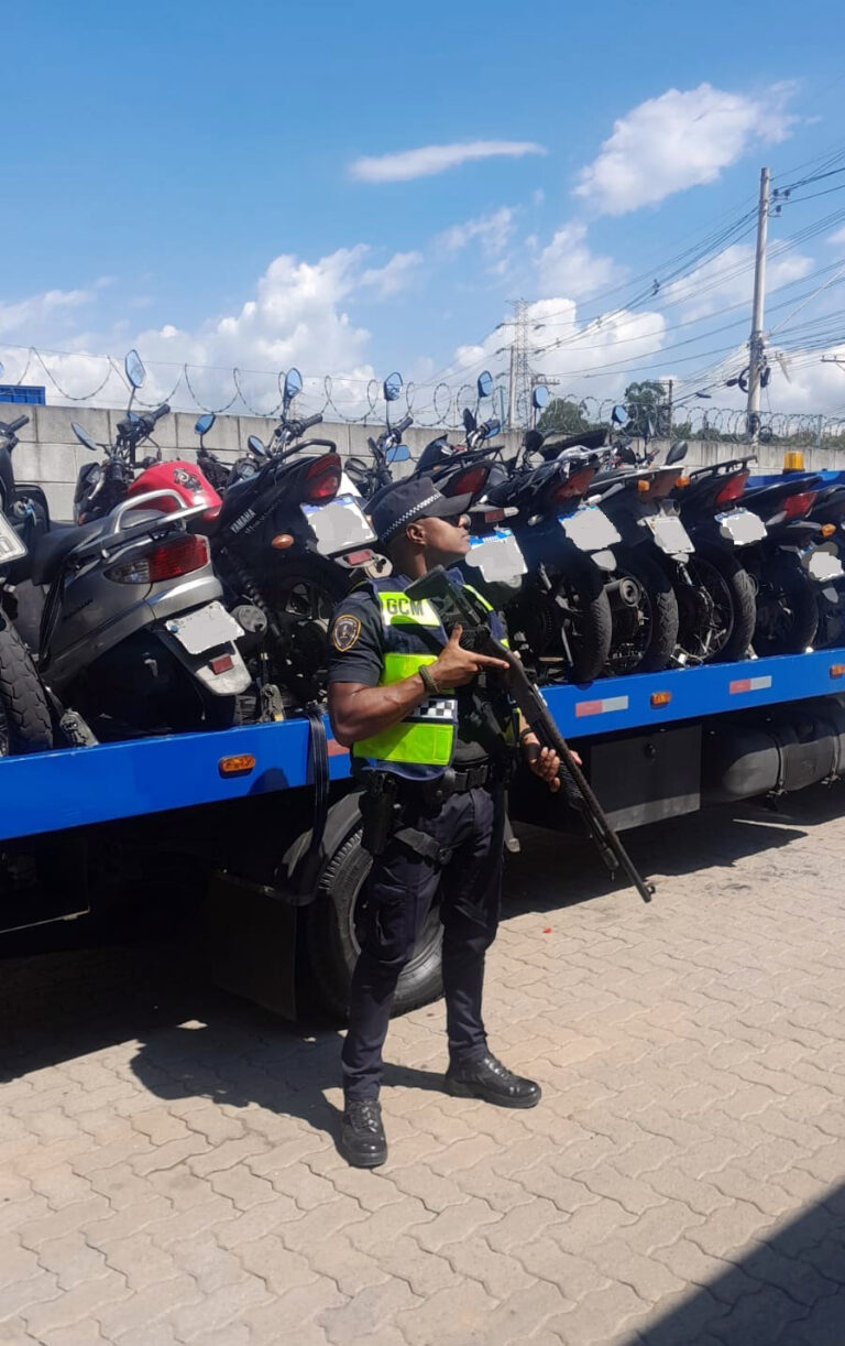 GCM deflagra Operação Natal Seguro e apreende motocicletas nesta quinta-feira