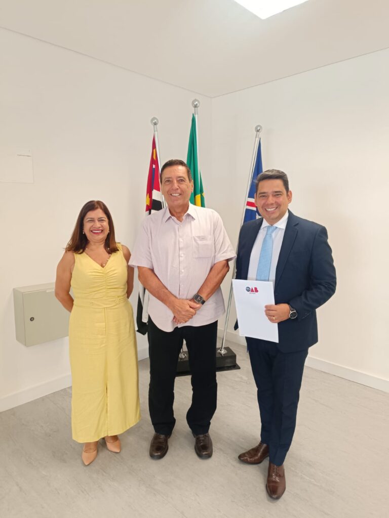 MARTELLO RECEBE O PRESIDENTE DA OAB E REFORÇA APOIO E RESPEITO DA CÂMARA À INSTITUIÇÃO
