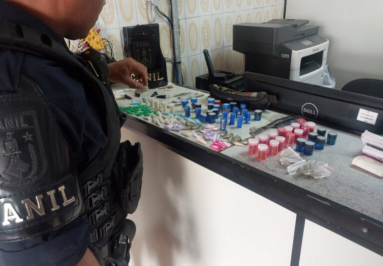 GCM apreende entorpecentes e prende um homem por tráfico no Jardim Diogo