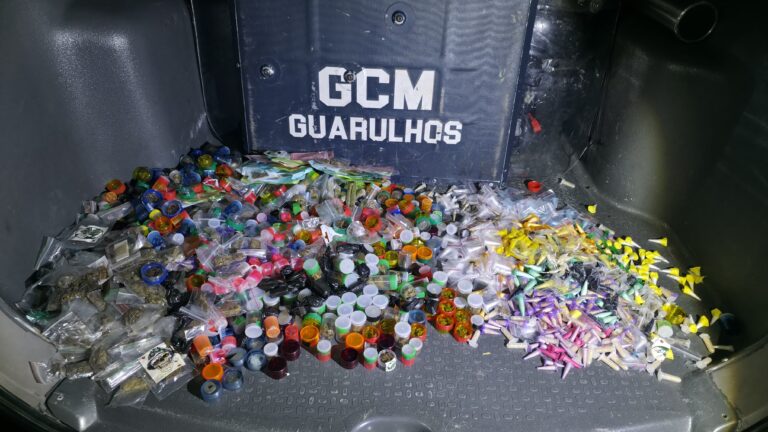 GCM prende quatro pessoas e apreende 5,5 kg de entorpecentes em operações contra o tráfico