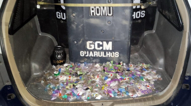 GCM prende três homens e apreende 4,2 kg de entorpecentes em quatro ações