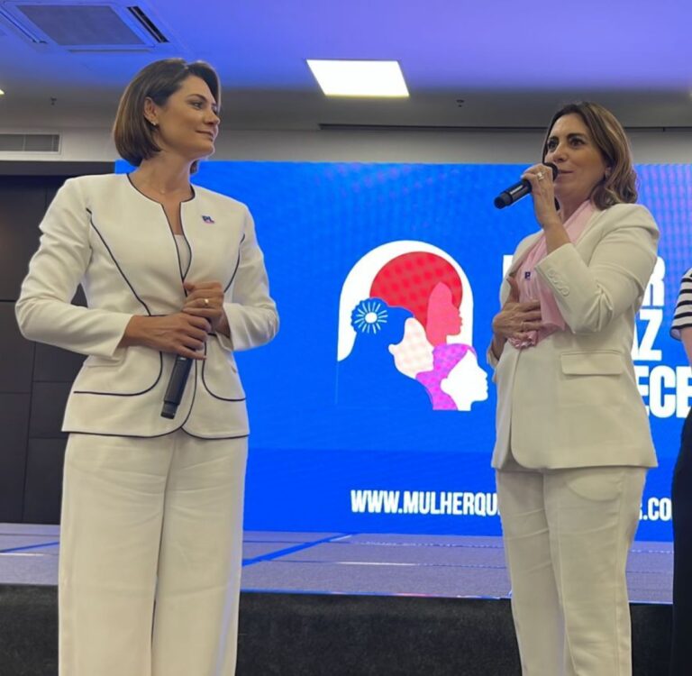 Michelle Bolsonaro vem à Guarulhos-SP para Encontro Nacional do PL Mulher