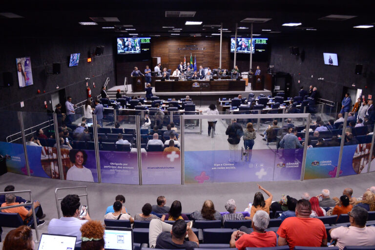 Câmara de Guarulhos terá sessões ordinária e extraordinária na segunda-feira