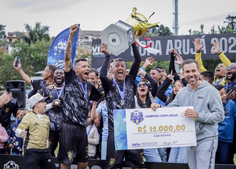 Copa Arujá 2025 consagra a equipe Bonde do Barreto como campeã em final histórica neste domingo