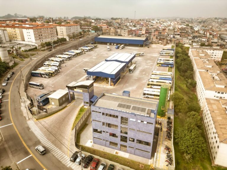 Nova garagem de ônibus melhora logística do transporte no Terminal Pimentas