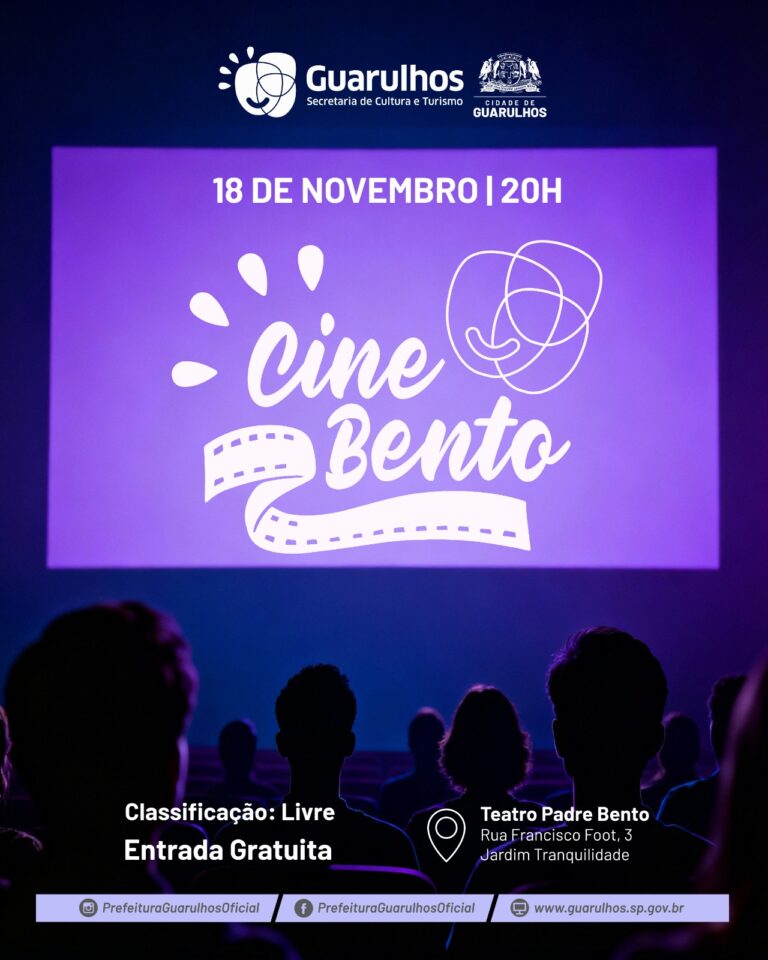 Cine Bento exibe dois filmes guarulhenses na próxima terça-feira