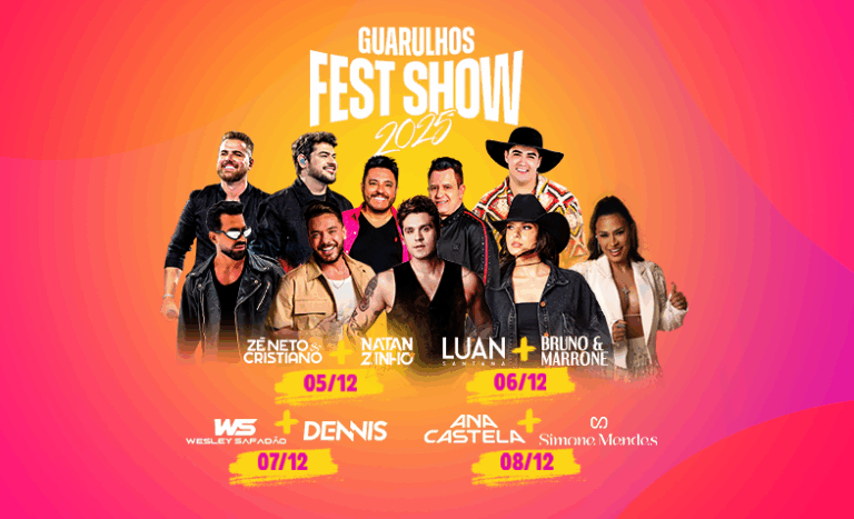 Guarulhos Fest Show 2025: música, solidariedade e comemoração nos 465 anos da cidade