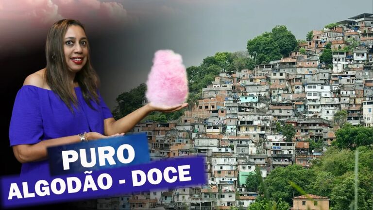 Puro algodão-doce! Locução Sandra Santos