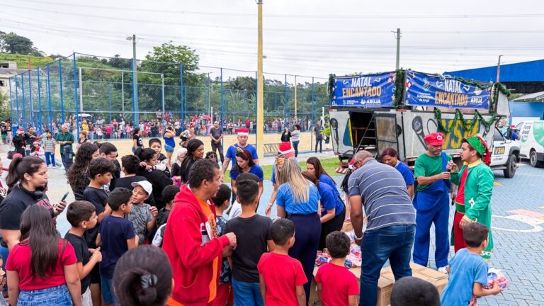 Fundo Social de Solidariedade de Arujá encerra Natal Solidário entregando brinquedos para cerca de 5 mil crianças
