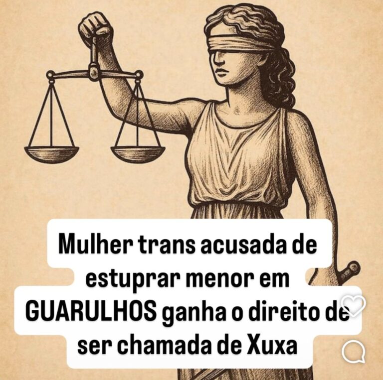 Uma mulher trans é acusada de estuprar, por diversas vezes, uma criança de 11 anos em Guarulhos (SP).