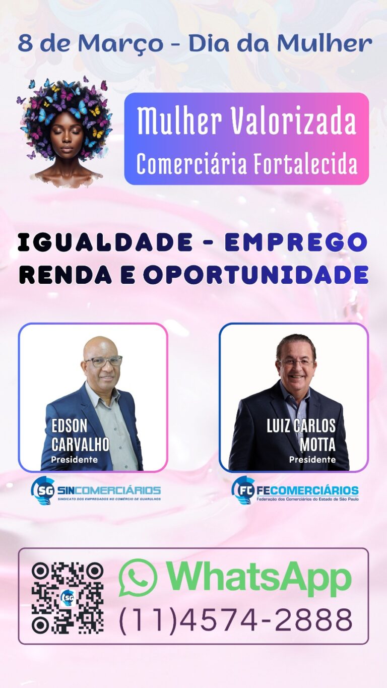 Palavra do Pres. Sicomerciários