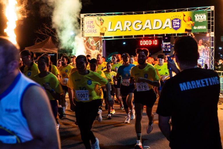 Corrida Arujá na Copa reúne mais de 2,7 mil pessoas em noite de lazer e bem-estar