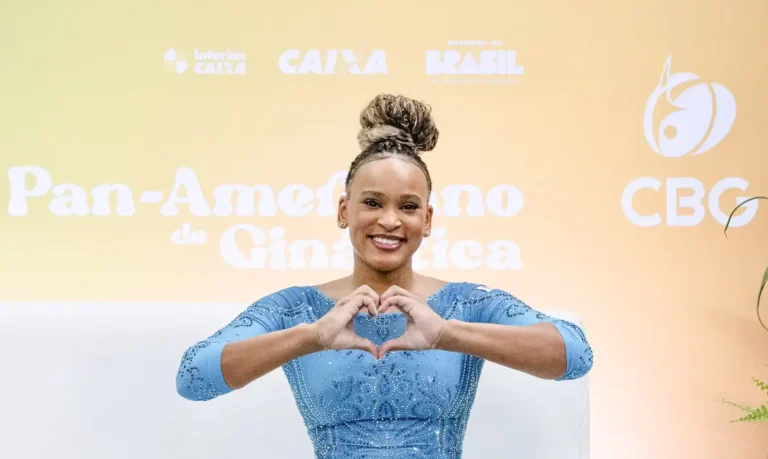 Rebeca Andrade retorna às competições com ouro histórico no Pan-Americano de Ginástica